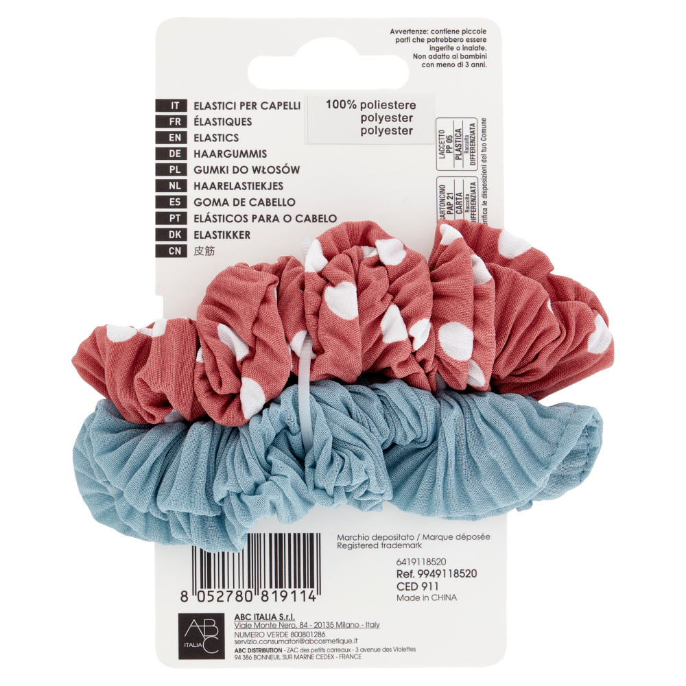 Franck Provost Elastici per Capelli 2 pz