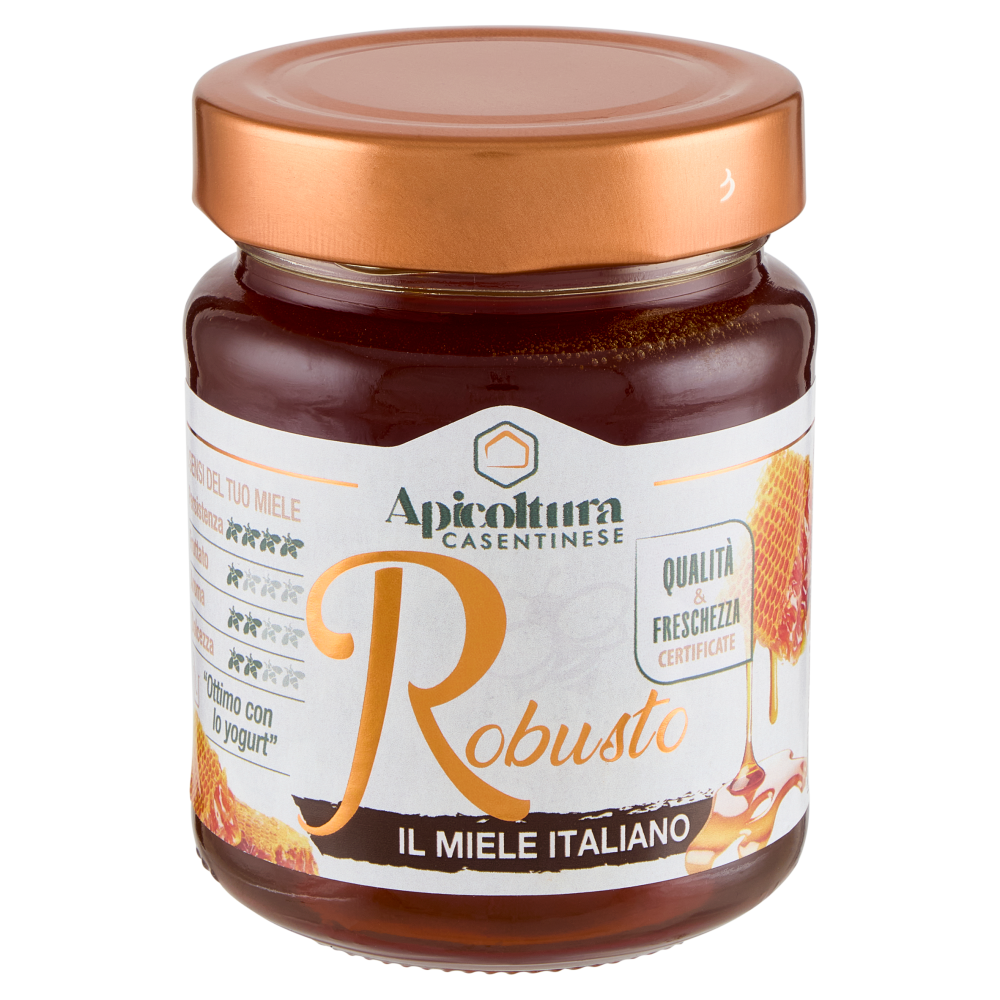 Apicoltura Casentinese Robusto il Miele Italiano 350 g