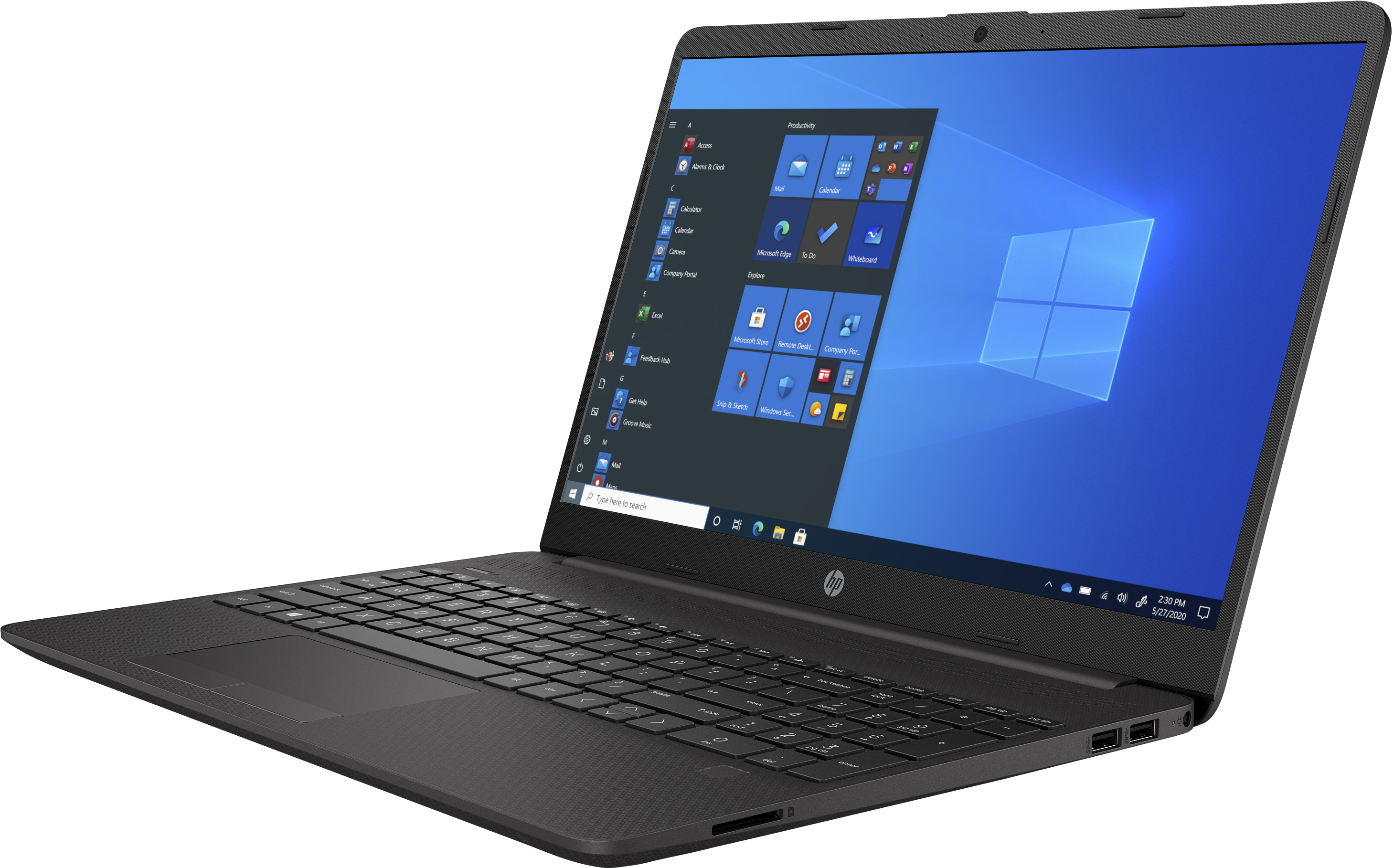 HP 255 G8 AMD 3000 3020E Computer portatile 39,6 cm (15.6") HD 8 GB DDR4-SDRAM 256 GB SSD Wi-Fi 5 (802.11ac) Windows 10 Home Nero
