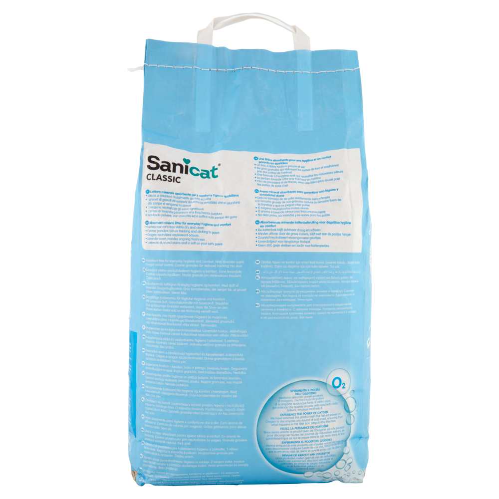 Sanicat Classic Lettiera assorbente Lavender 10 L