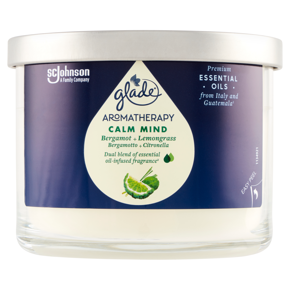 Glade Aromatherapy Candela Calm Mind 260gr Carrefour