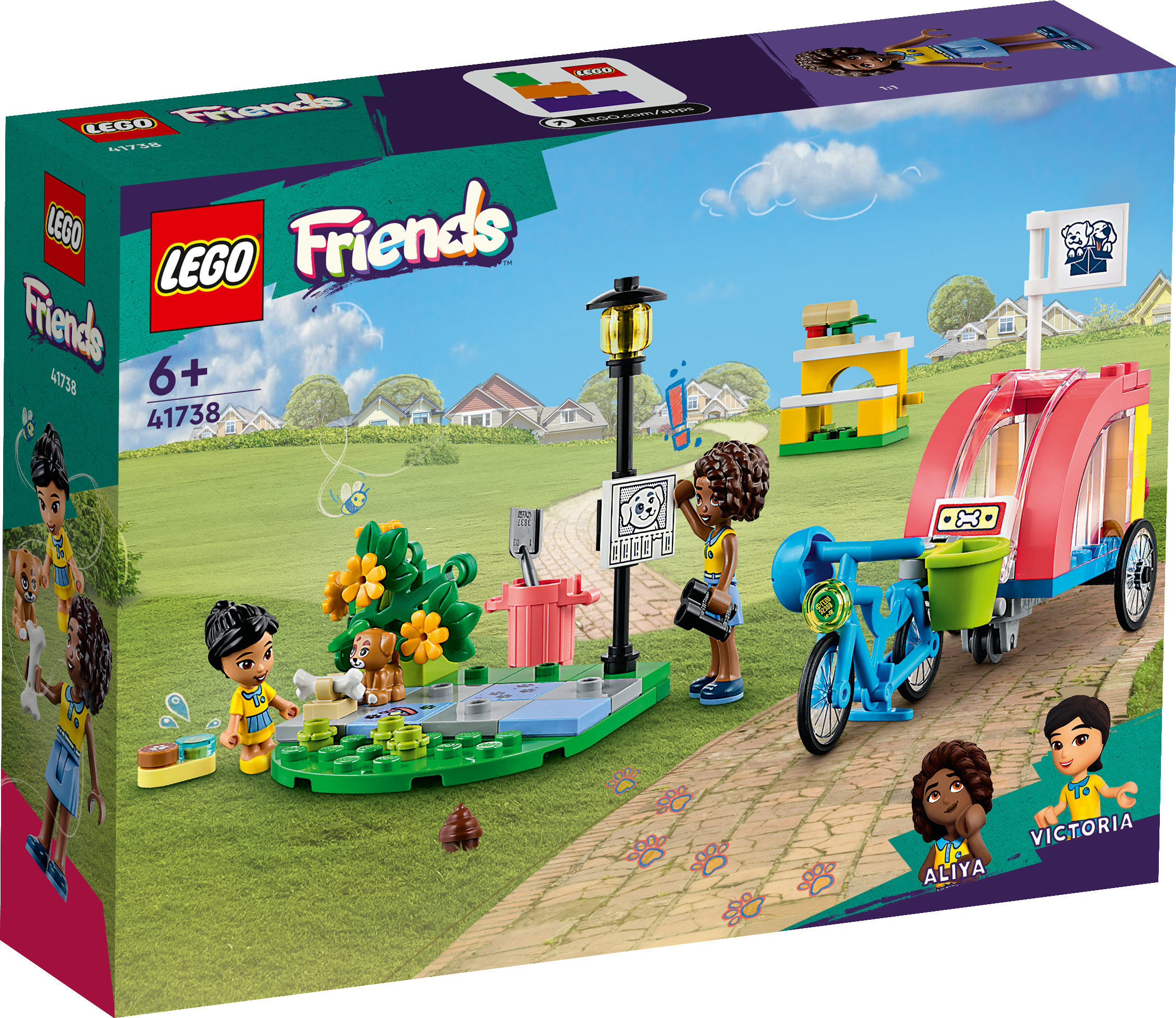 LEGO Friends Bici di soccorso dei cani