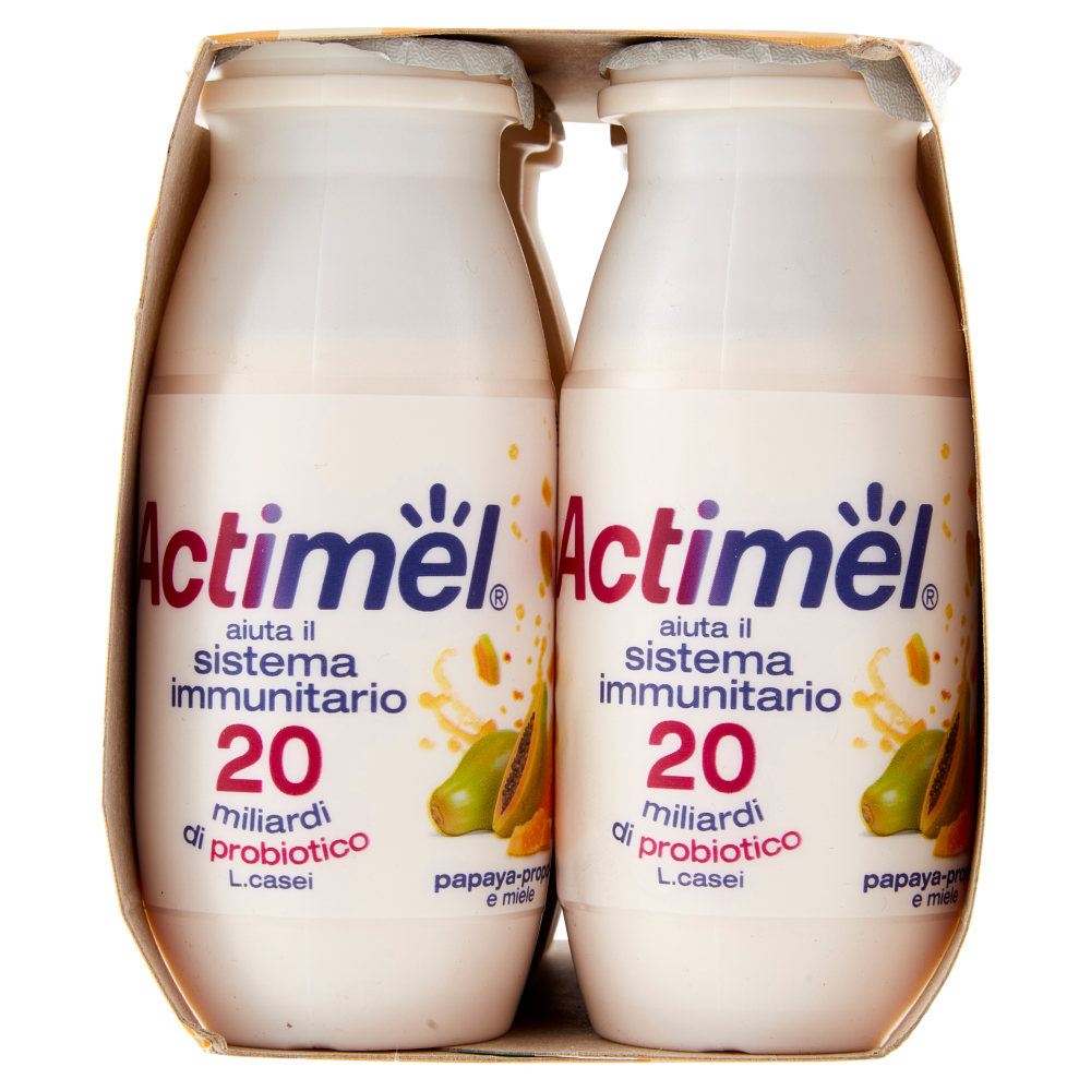 Actimel papaya-propoli e miele 6 x 100 g