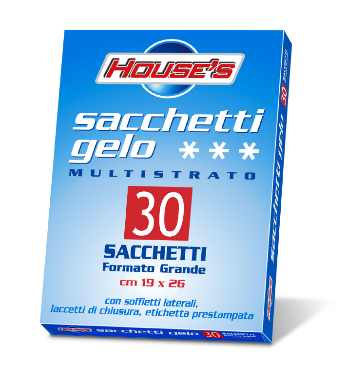 COMSET House sacch gelo piccoli 30pz