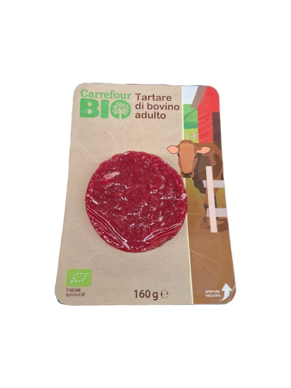 Tartare di Bovino Adulto Bio 160 g