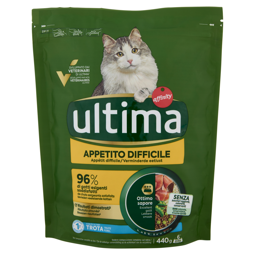 ultima Cat Appetito Difficile Trota 440 g