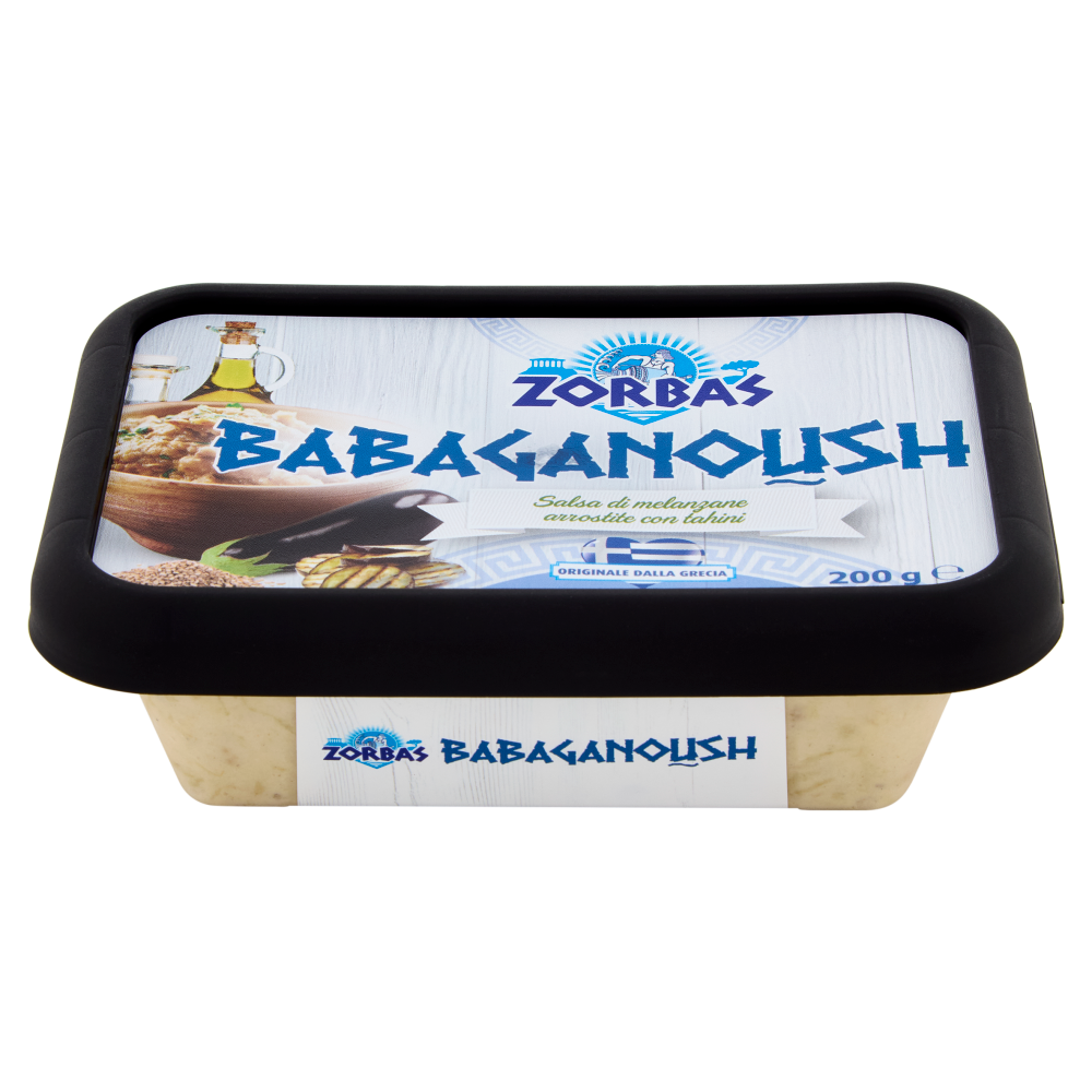 Zorbas Babaganoush Salsa di melanzane arrostite con tahini 200 g