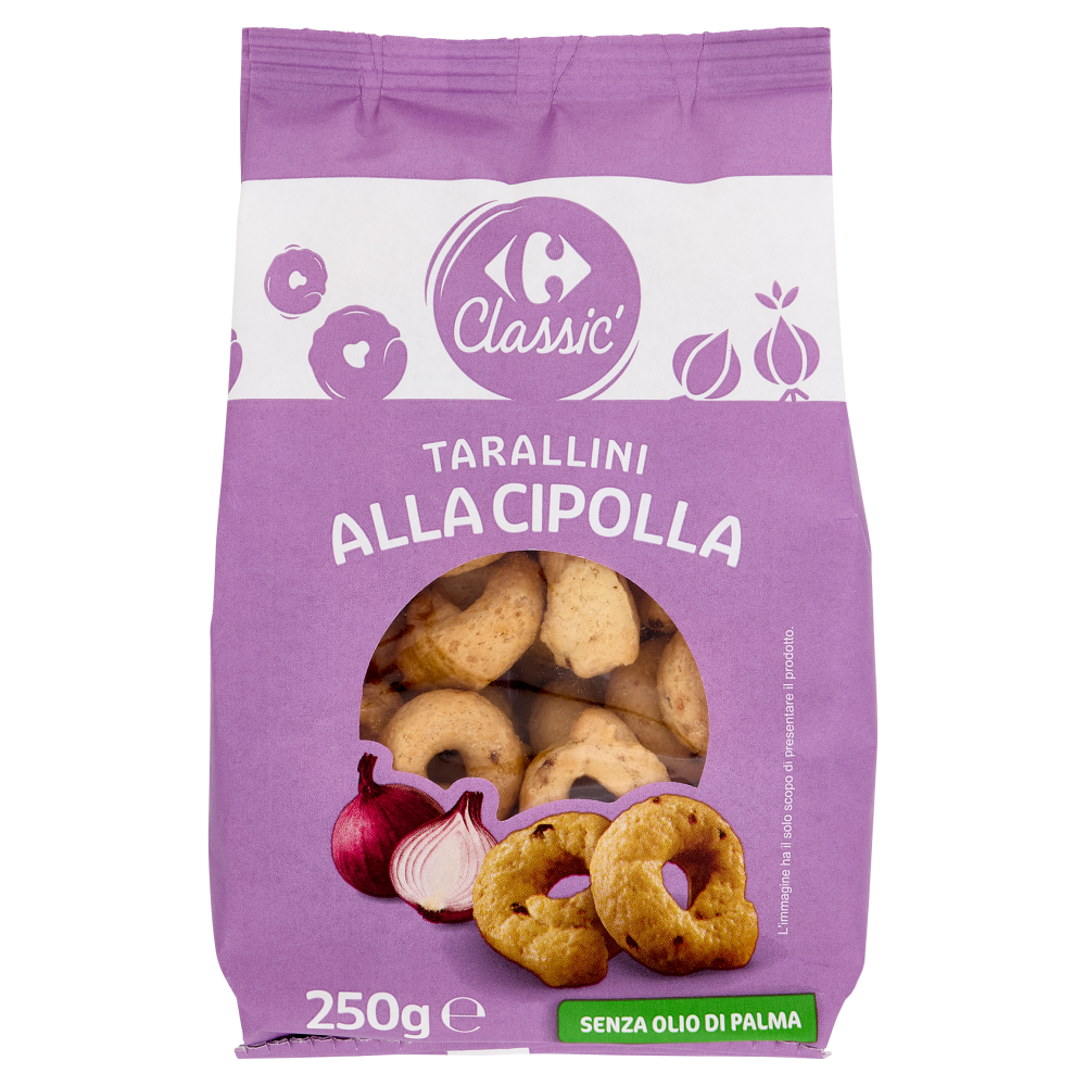 Carrefour Classic Tarallini alla Cipolla 250 g