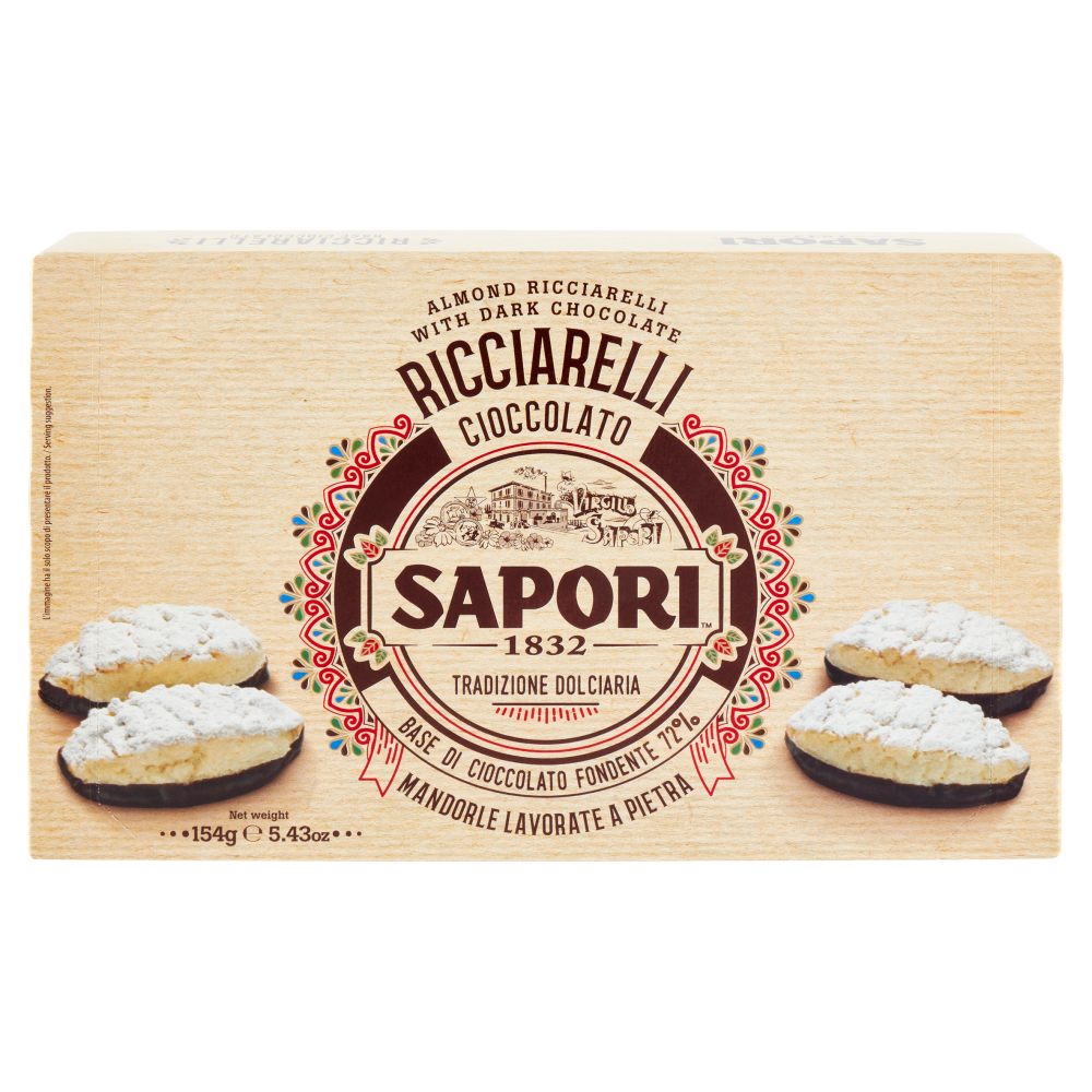 Sapori Ricciarelli Base Cioccolato 154 g