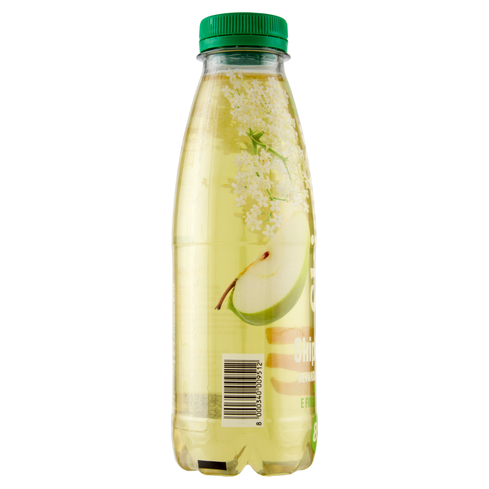 Zuegg Skipper SkipWater Bevanda Dissetante di Mela e Fiori di Sambuco 500 ml