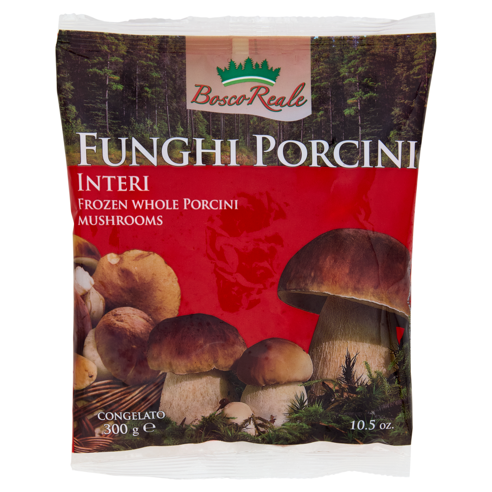 Bosco Reale Funghi Porcini Interi Congelati 300 g