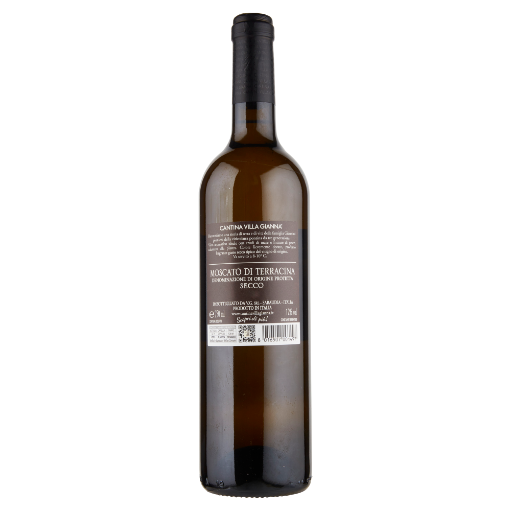 Cantina Villa Gianna Moscato di Terracina DOP Secco 750 ml