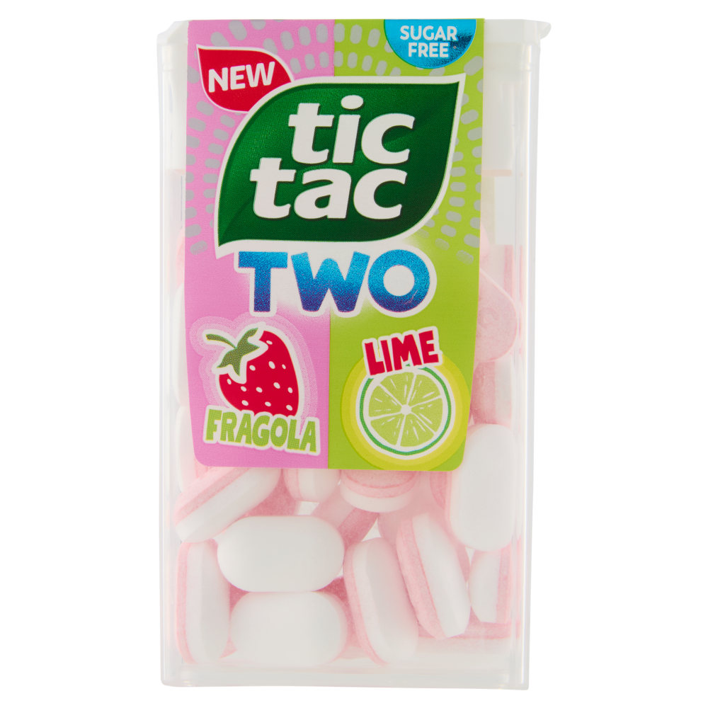 tic tac Two Fragola Lime 38,5 g