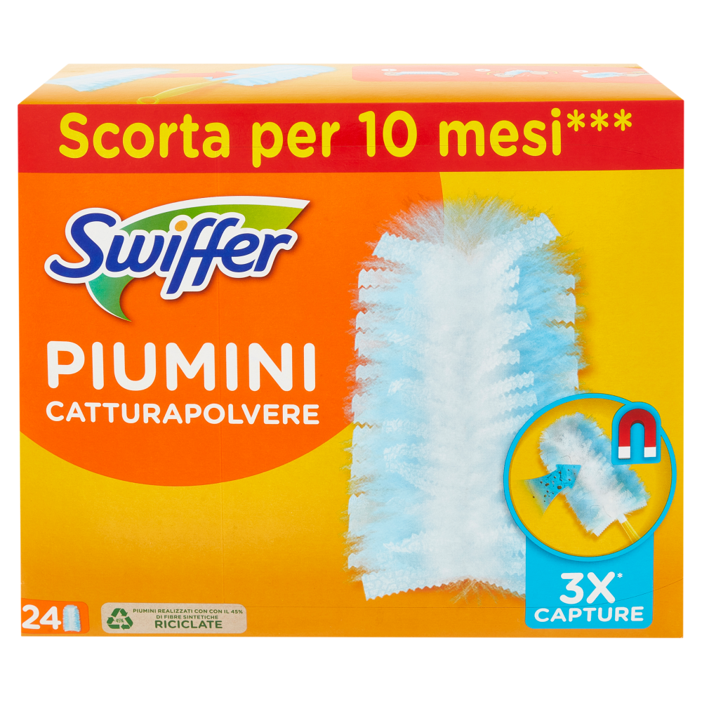 SWIFFER DRY Panni Cattura Polvere PAVIMENTI -45pz - Il Mio Store - Foto 4