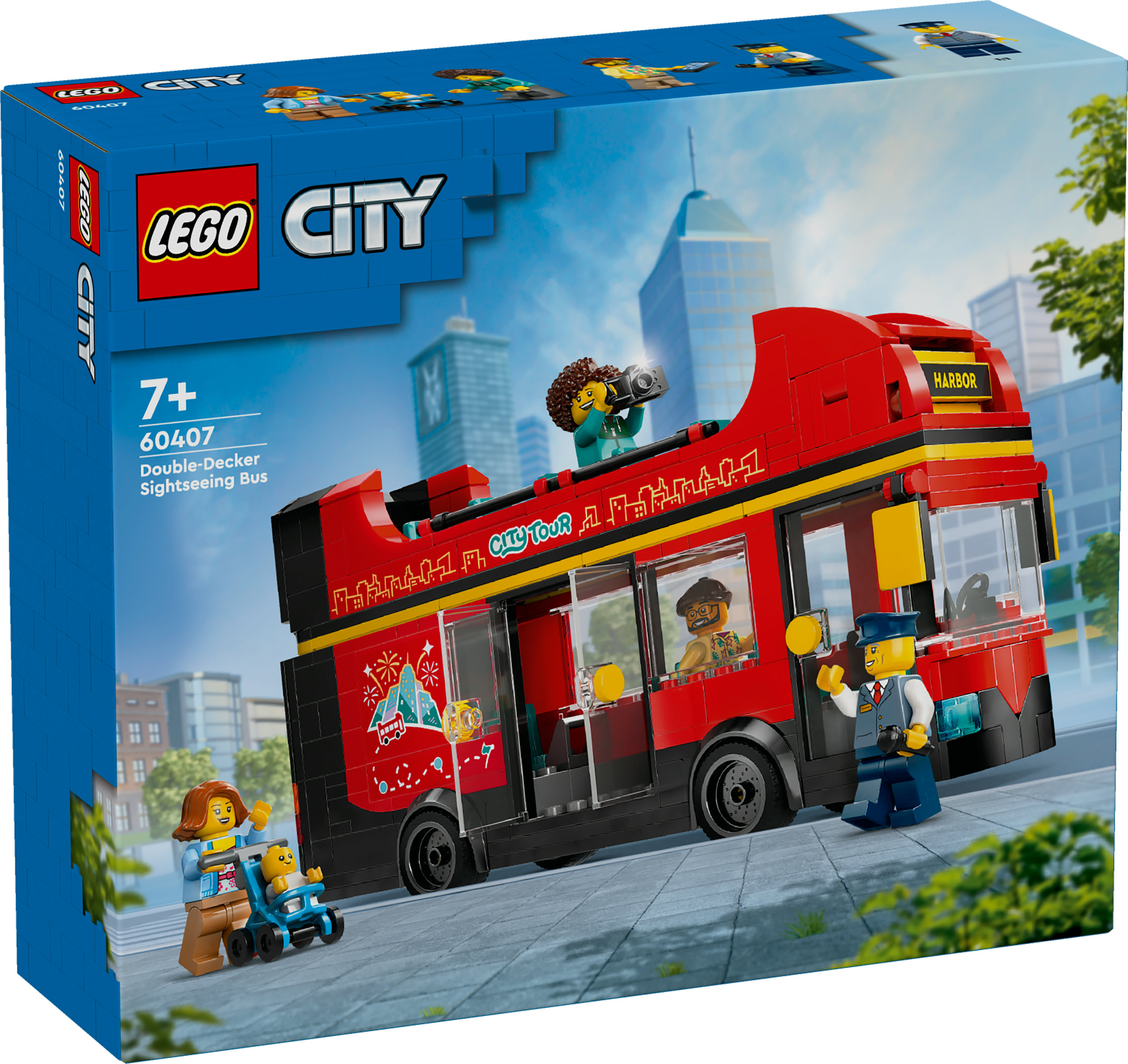 LEGO City Autobus turistico rosso a due piani