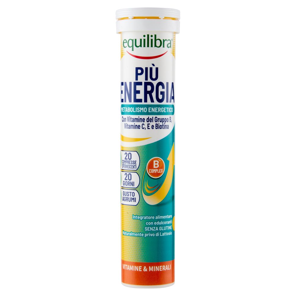 Equilibra Più Energia Metabolismo Energetico 20 Compresse Effervescenti 90 g