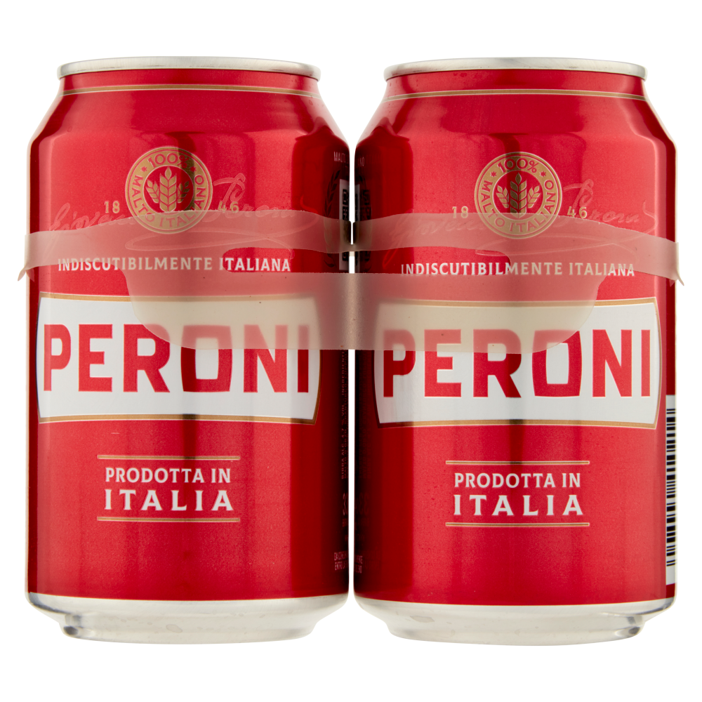 Peroni Birra lattina 33 cl x 2