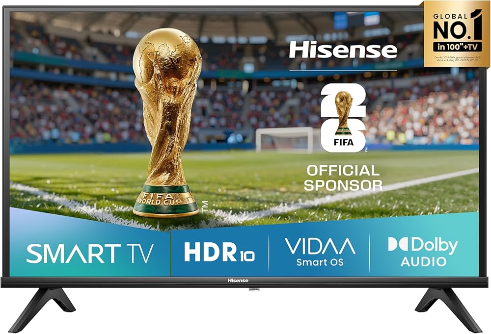 Hisense 6942351417899 TV 81,3 cm (32") HD Smart TV Wi-Fi Nero