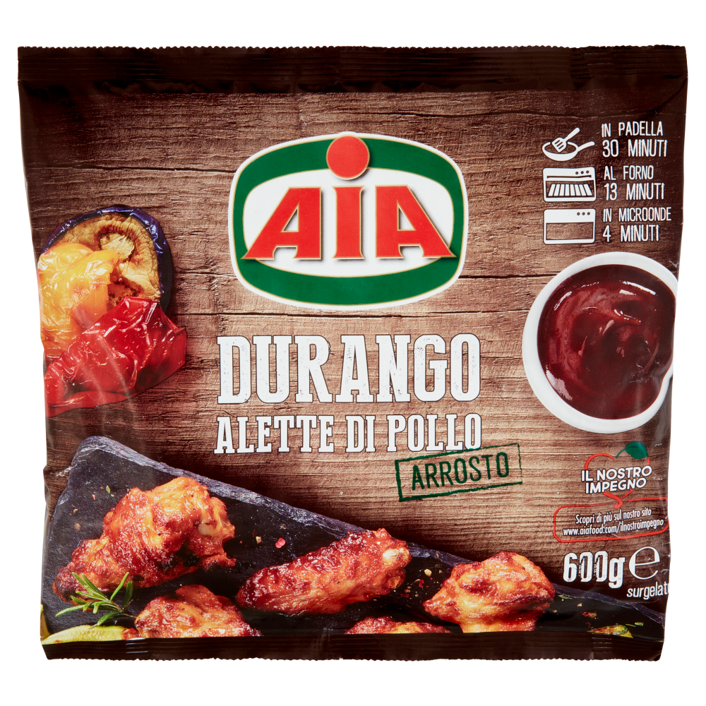Aia Durango Alette di Pollo Arrosto surgelato 600 g