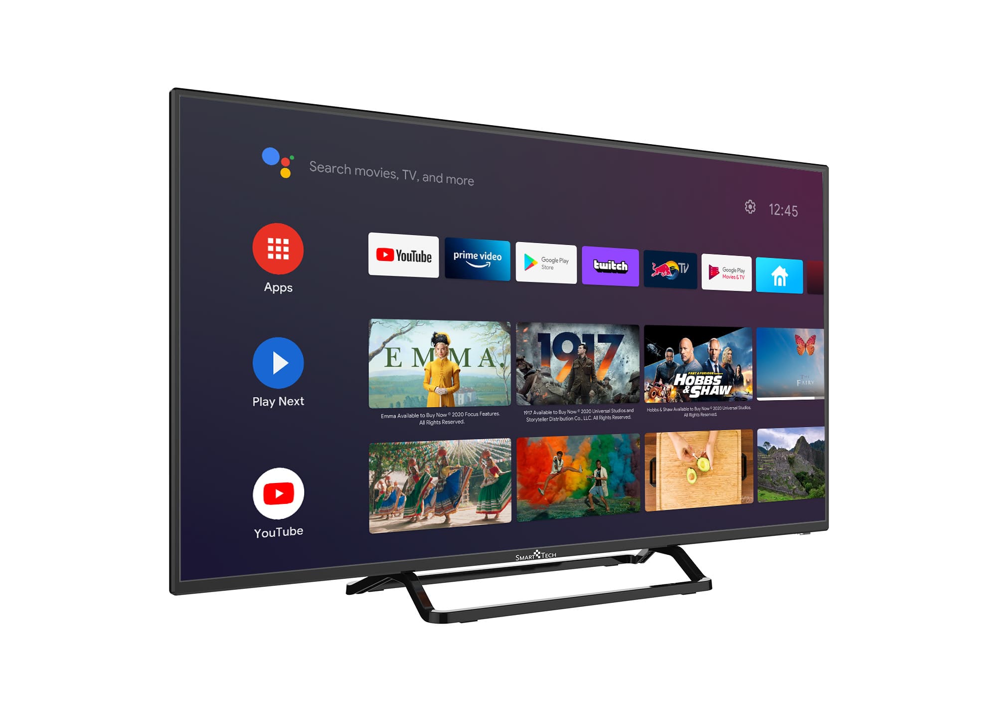 Smart-Tech SMT40N30FC4U1B1 TV 100,3 cm (39.5") Full HD Smart TV Wi-Fi Nero