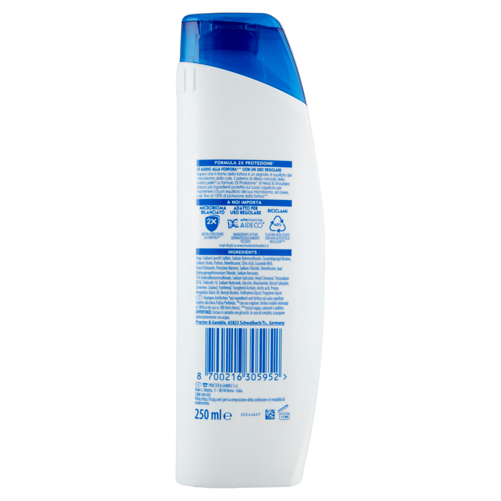 Head & Shoulders Shampoo Antiforfora Cute Secca 250 ml