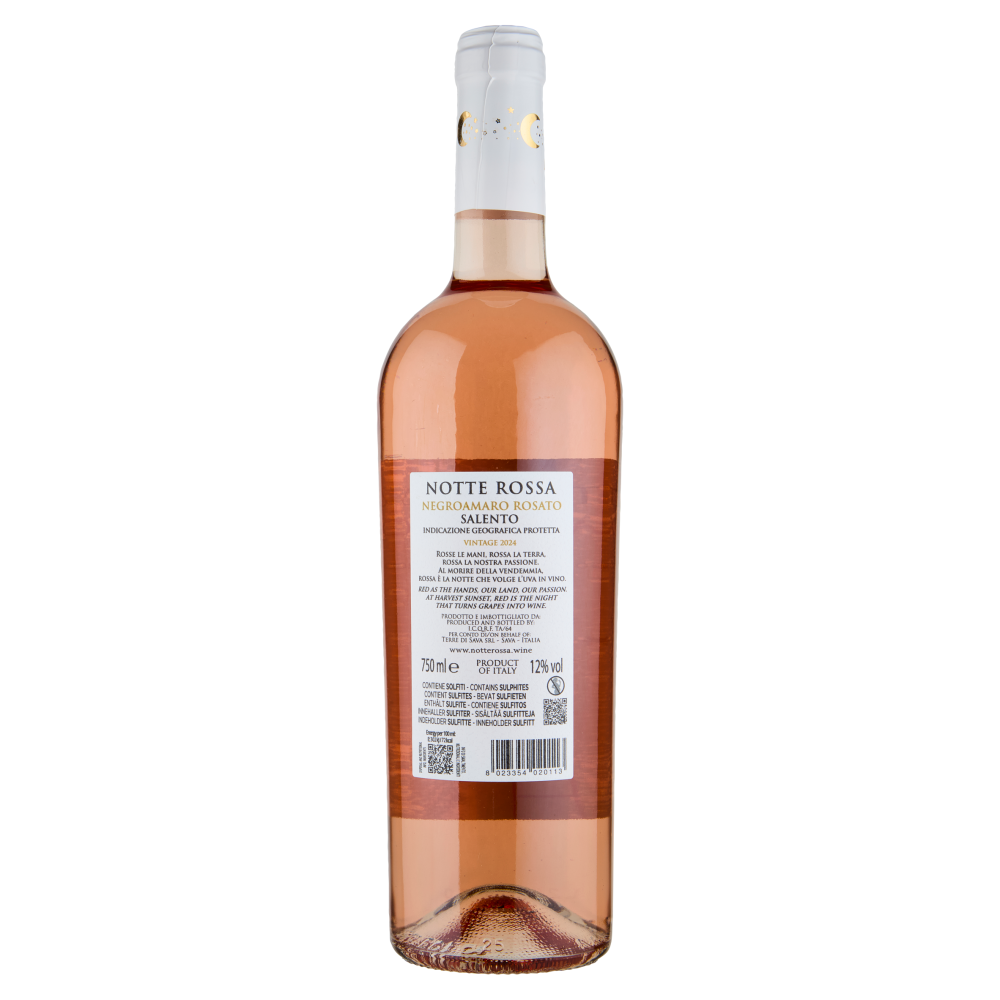 Notte Rossa Negroamaro Rosato Salento IGP 750 ml