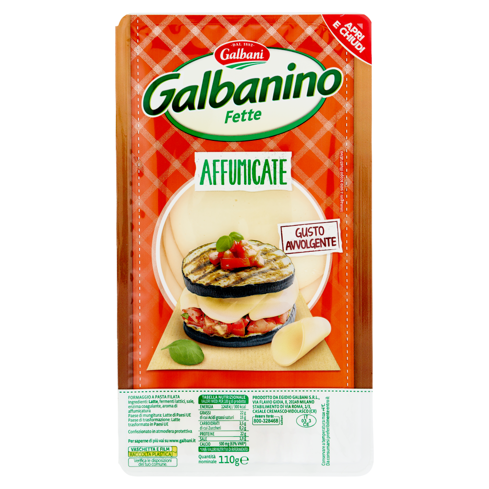 Galbani Galbanino Fette Affumicate 110 g