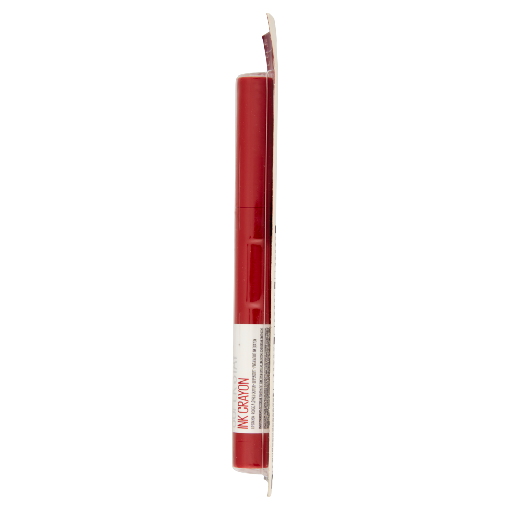 Maybelline New York Rossetto Matita SuperStay Ink Crayon, Matte a Lunga Tenuta, 45 Hustle in Heels