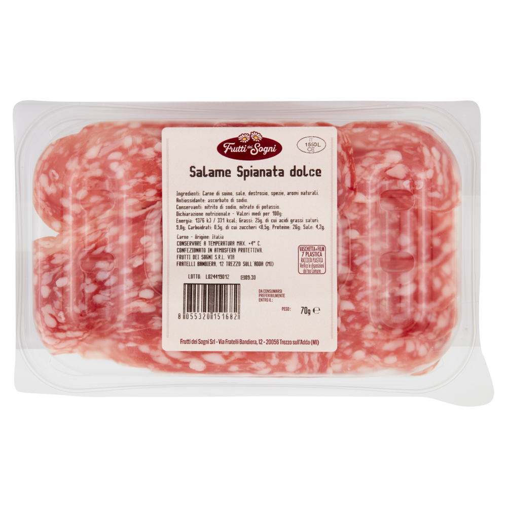 Frutti dei Sogni i Tipici la Spianata 70 g