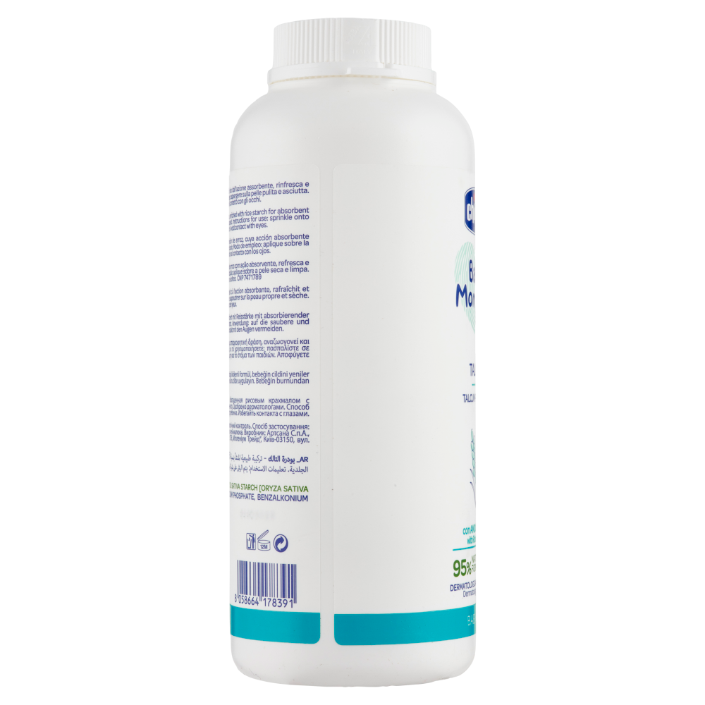 chicco Baby Moments Talco 0m+ 150 g