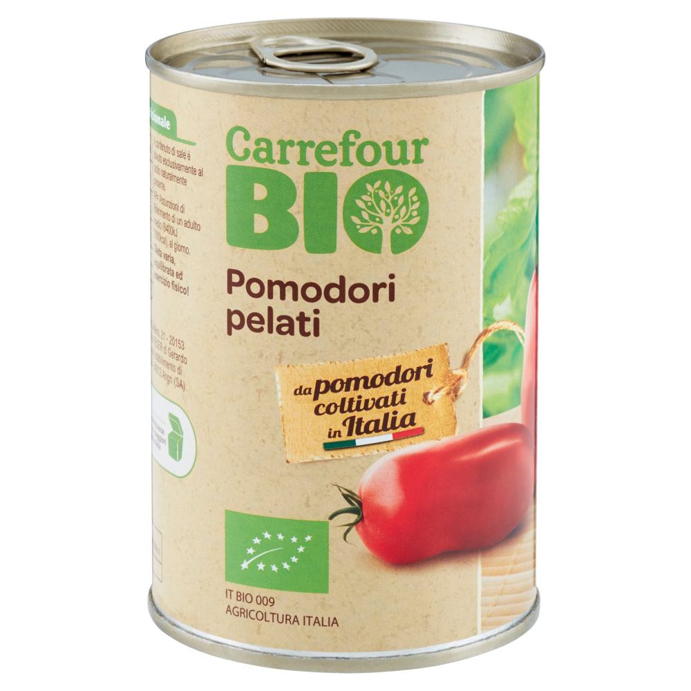 Carrefour Bio Pomodori pelati 400 g