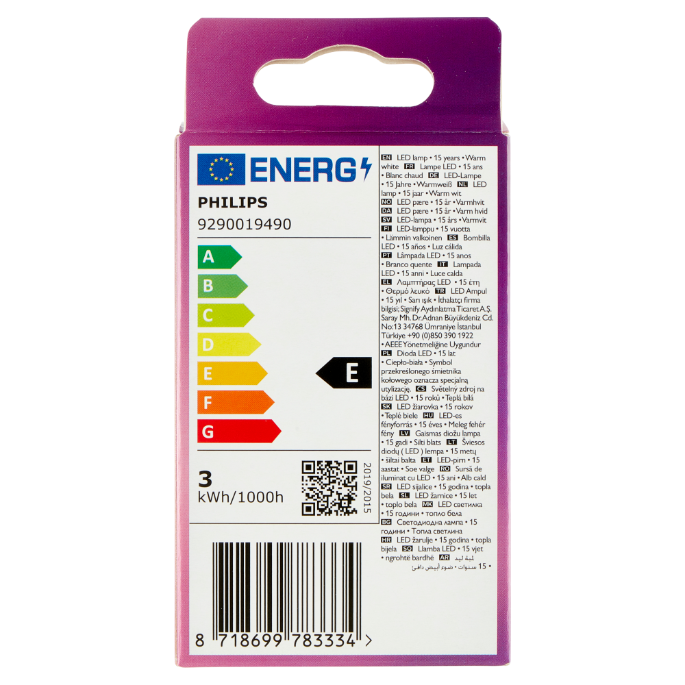 Philips Special Led T25 25W E14 2700K non dim