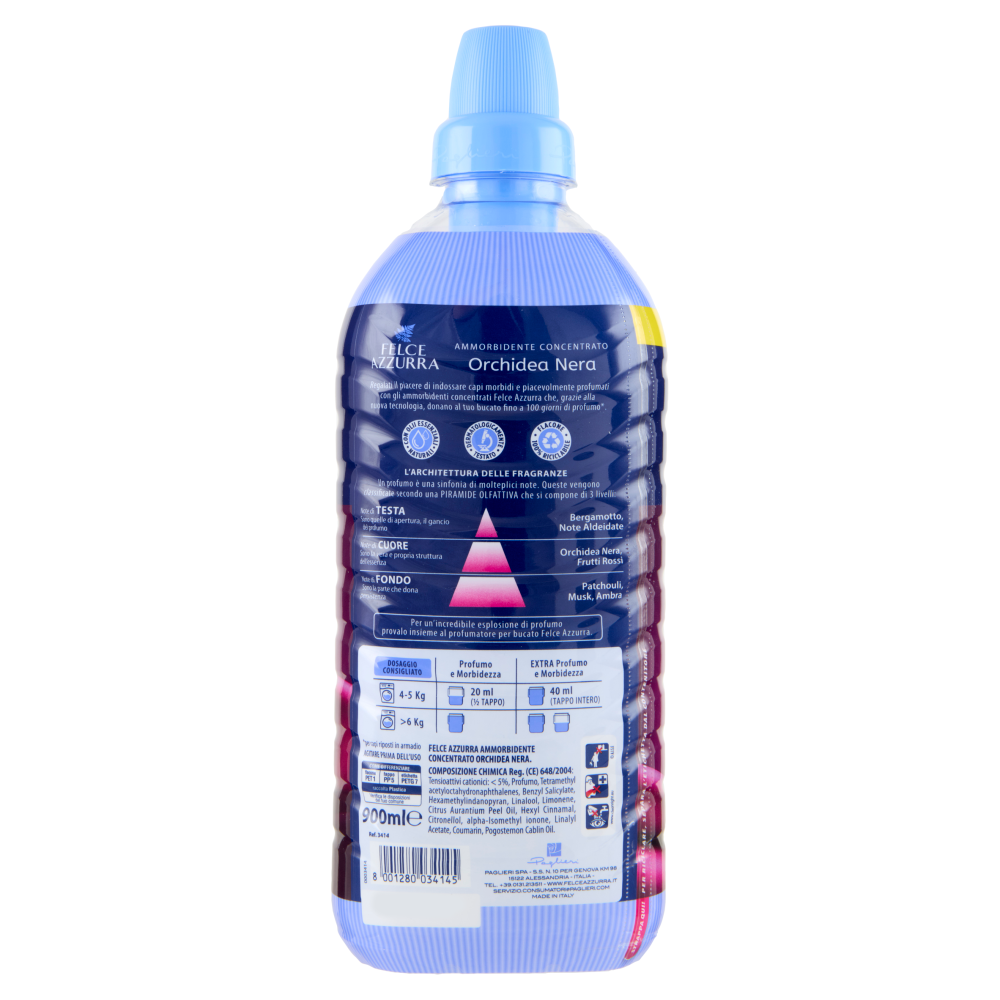 Felce Azzurra Ammorbidente Concentrato Orchidea Nera 900 ml