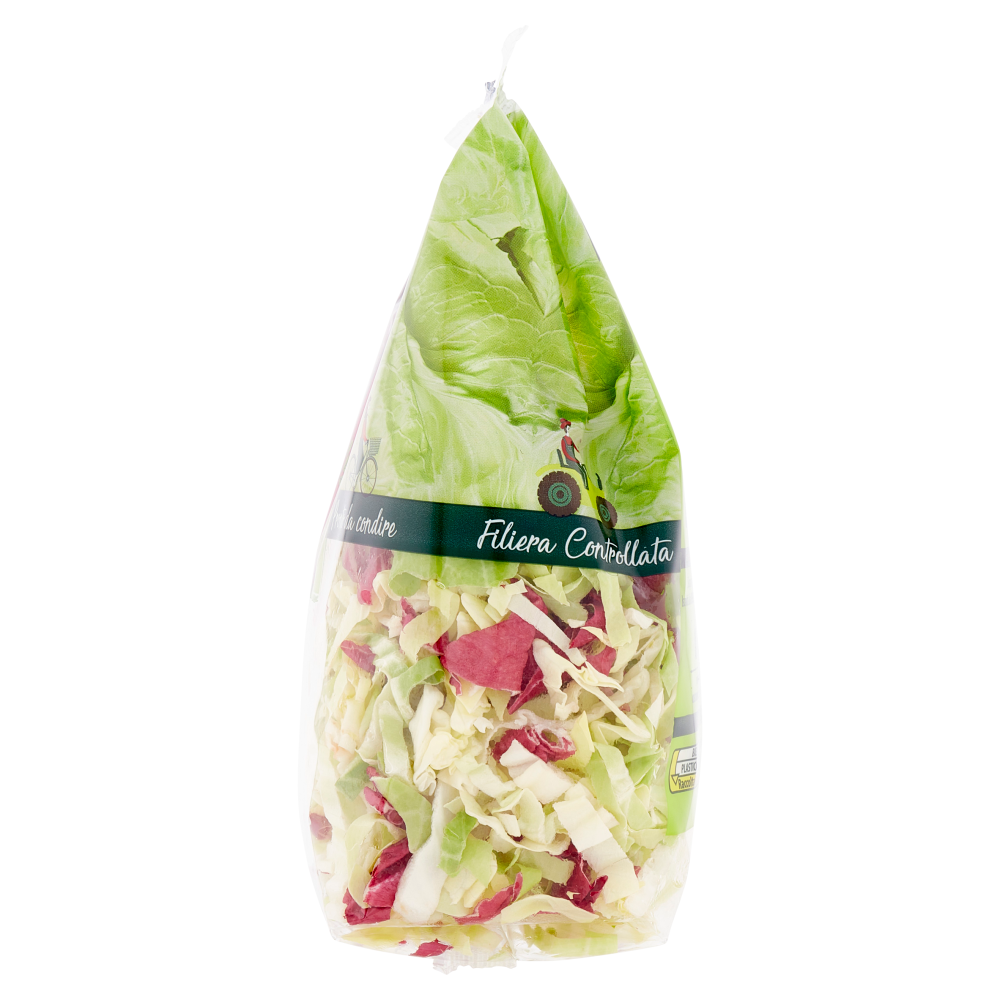 Bontà di Stagione Duetto Julienne Radicchio Rosso e Pan di Zucchero 250 g