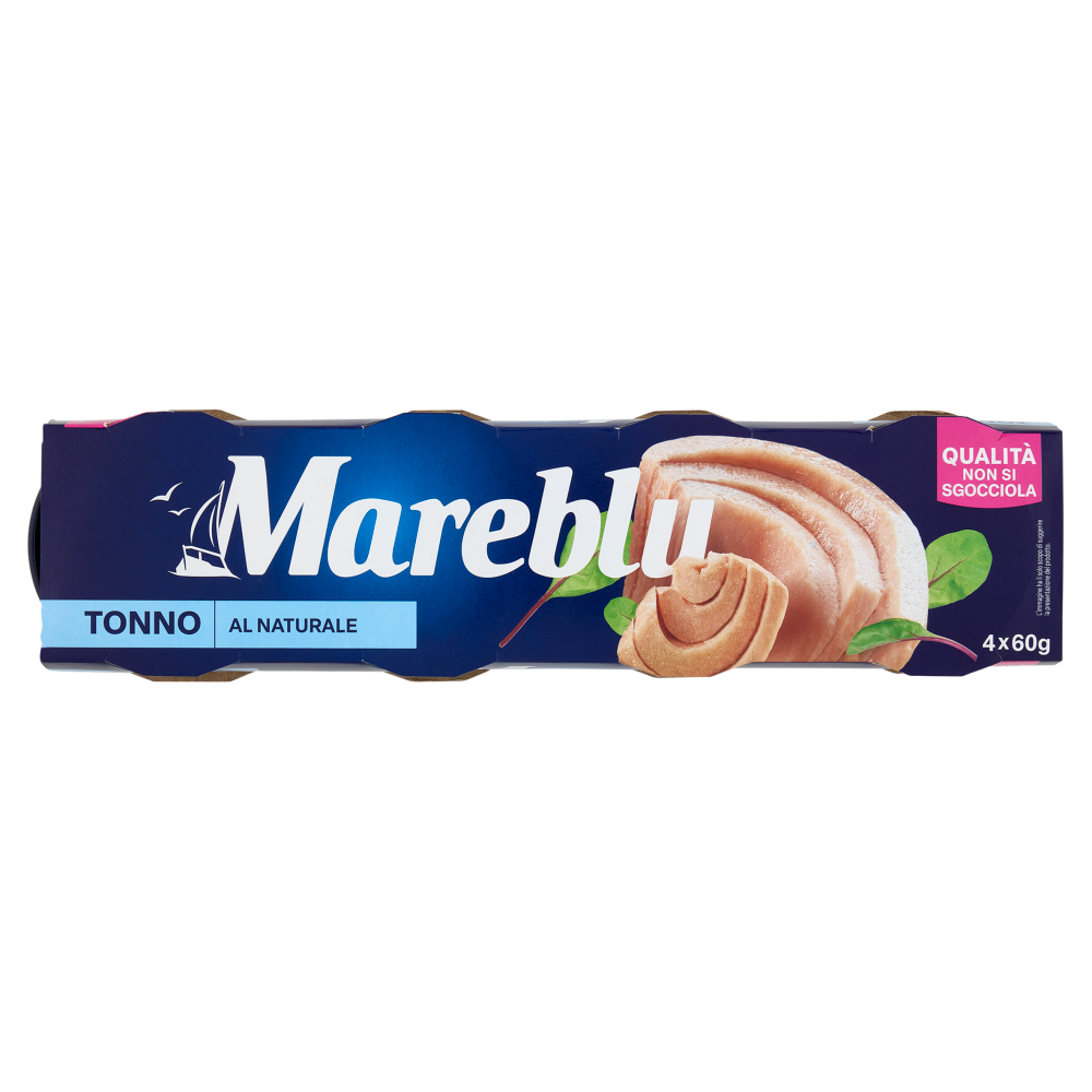 Mareblu Tonno al Naturale 4 x 60 g