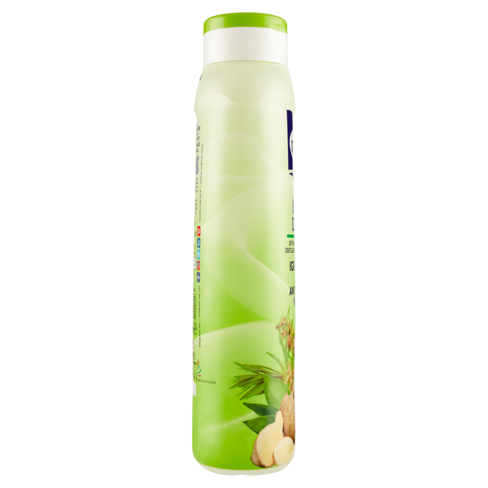 milmil Bagno Doccia Igienizzante con Antibatterico Naturale zenzero & tea tree 1000 ml