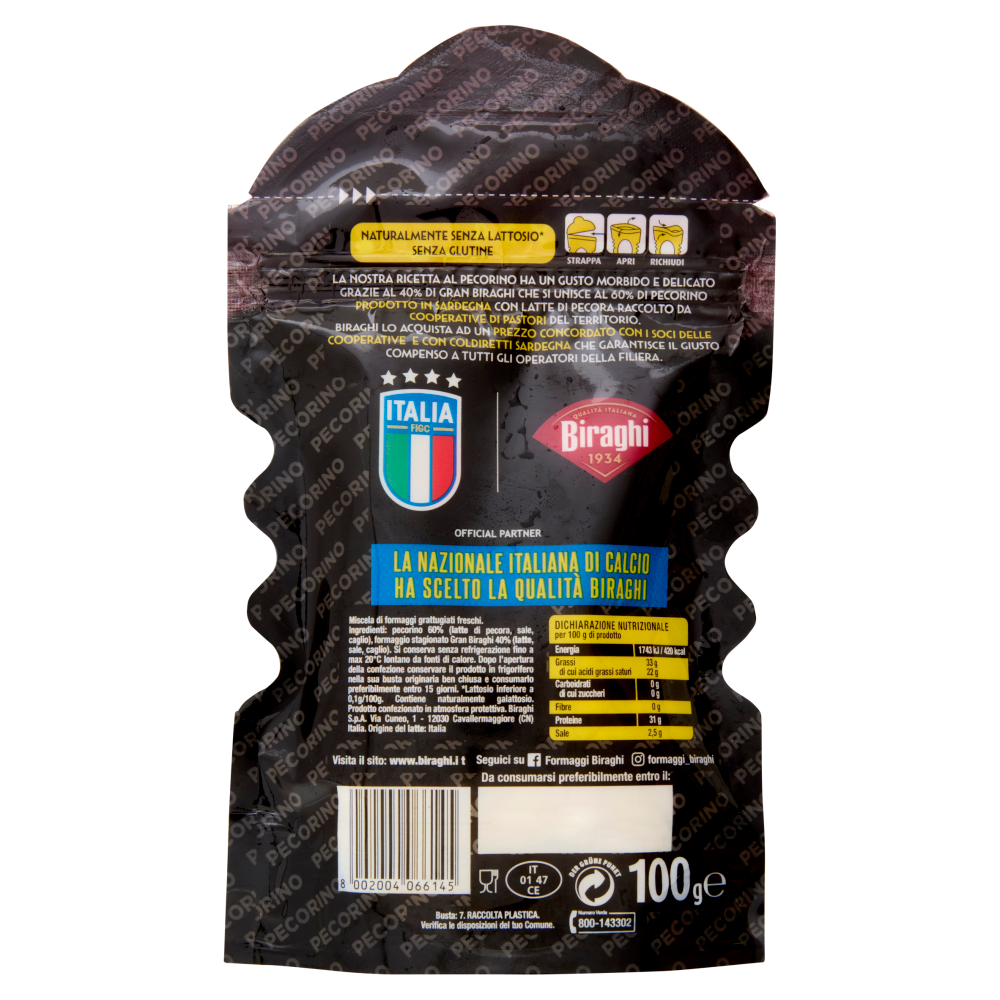 Biraghi la Nostra Ricetta al Pecorino 100 g
