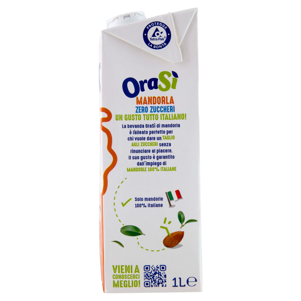 OraSì Mandorla Zero Zuccheri 1 L