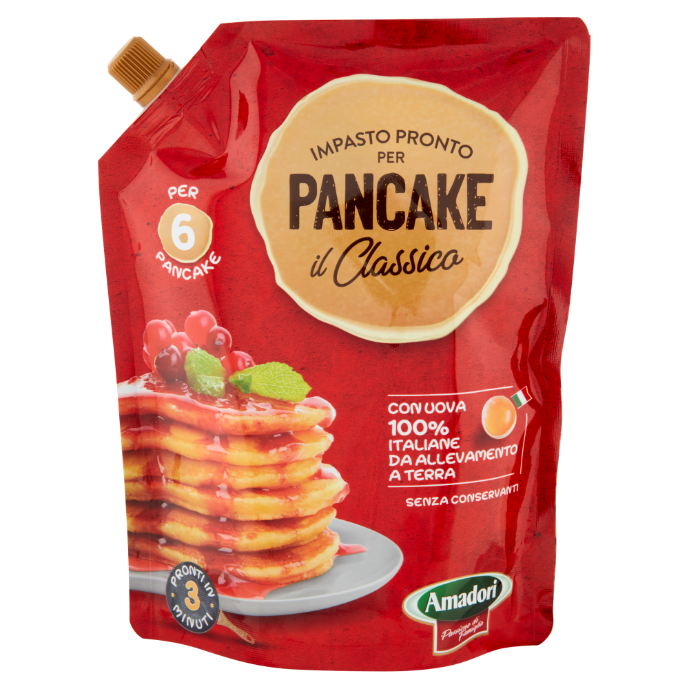 Amadori Impasto Pronto per Pancake il Classico 300 g