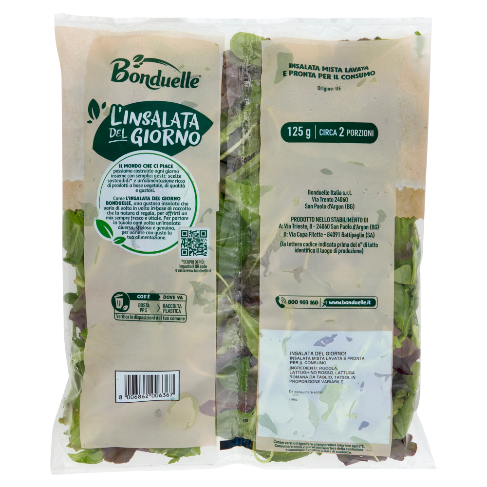 Bonduelle l'Insalata del Giorno 125 g