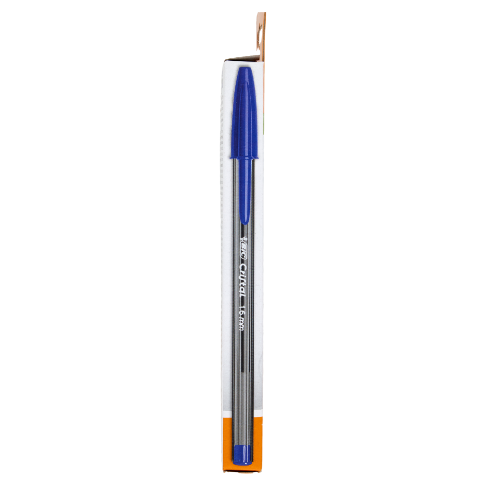 Bic Cristal Large Penne a Sfera Blu 1.6 mm, 5 pezzi