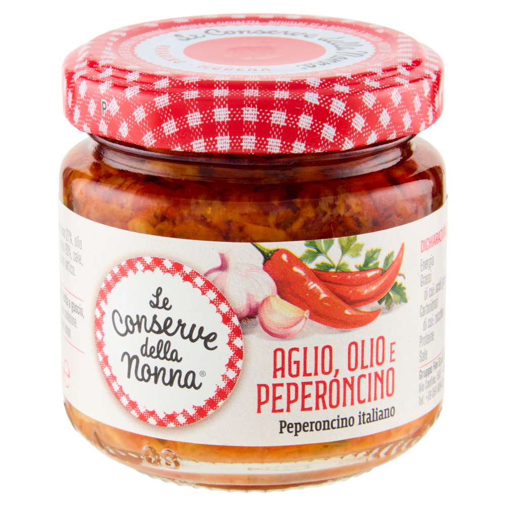Le Conserve della Nonna Aglio, Olio e Peperoncino 95 g