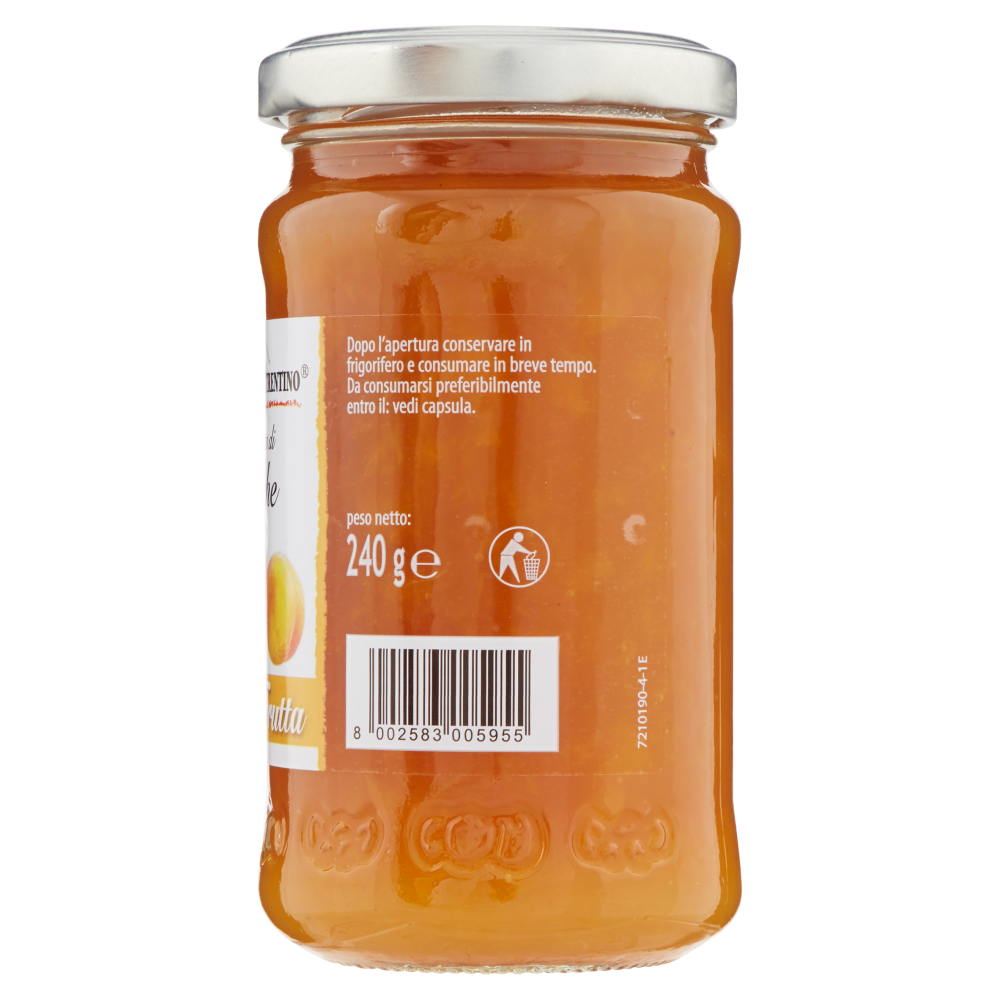Le Conserve del Trentino composta di Pesche 100% da Frutta 240 g