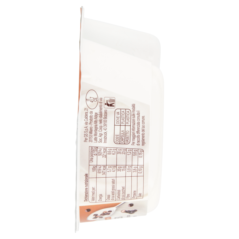 Carrefour Sensation Yogurt al Cocco con Crispies al cioccolato fondente 150 g