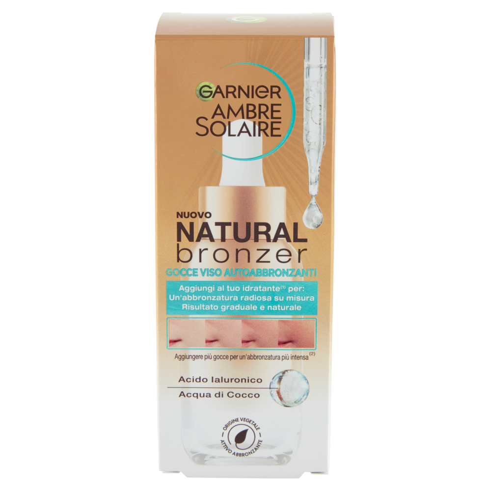 Garnier Ambre Solaire Natural Bronzer Selftan Face Drops 30 ml