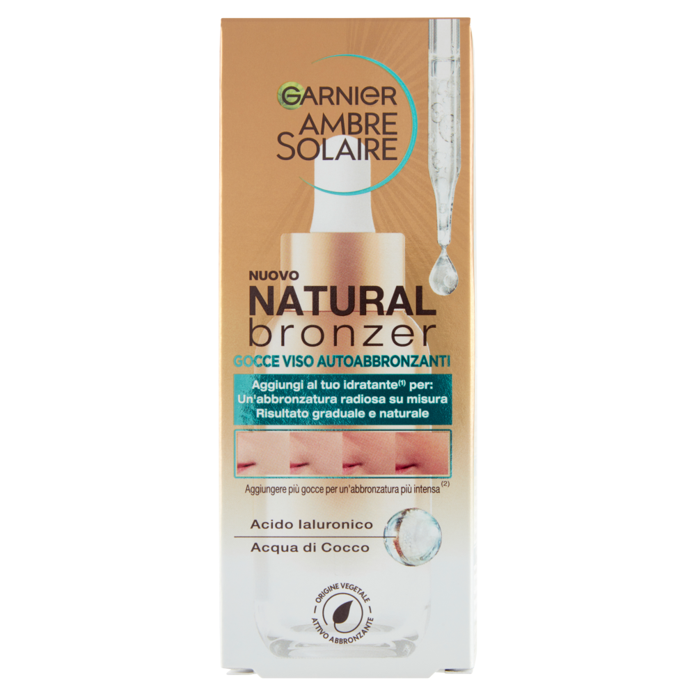 Garnier Ambre Solaire Natural Bronzer Selftan Face Drops 30 ml