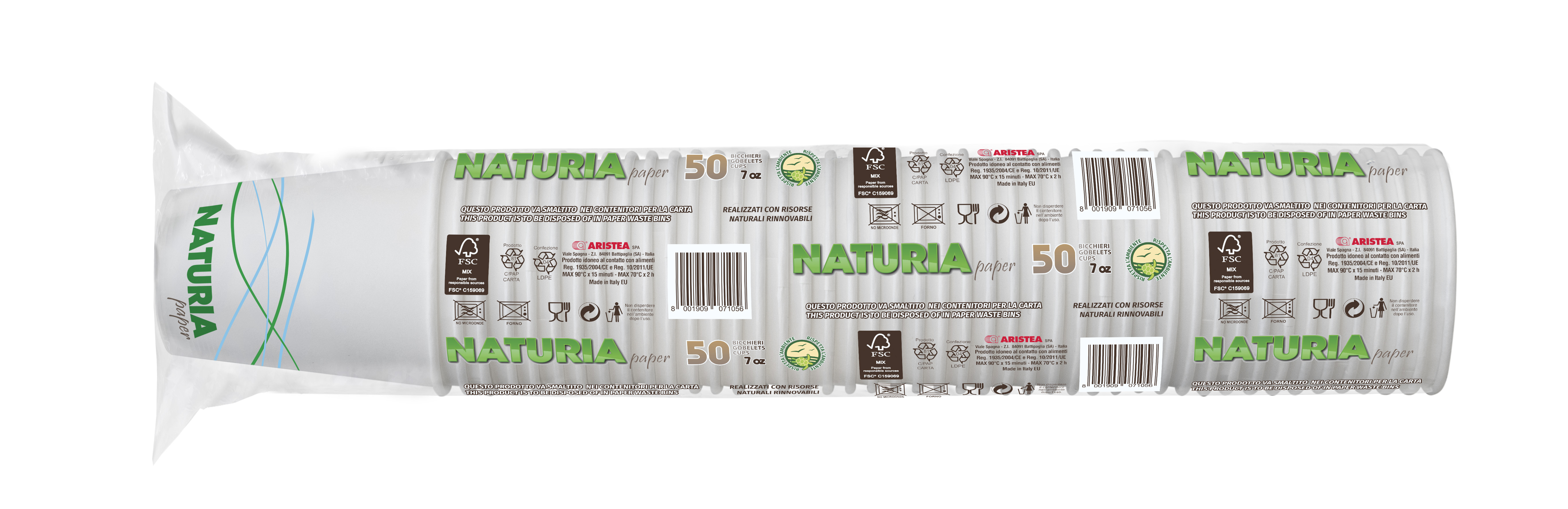 Aristea 50 Bicch. 7oz (185cc) PAPER PASTEL