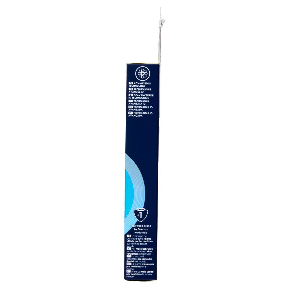 Oral-B iO Testine Ricambio Ultimate Clean Bianche Spazzolino Elettrico Denti Ricaricabile, 2 Refills