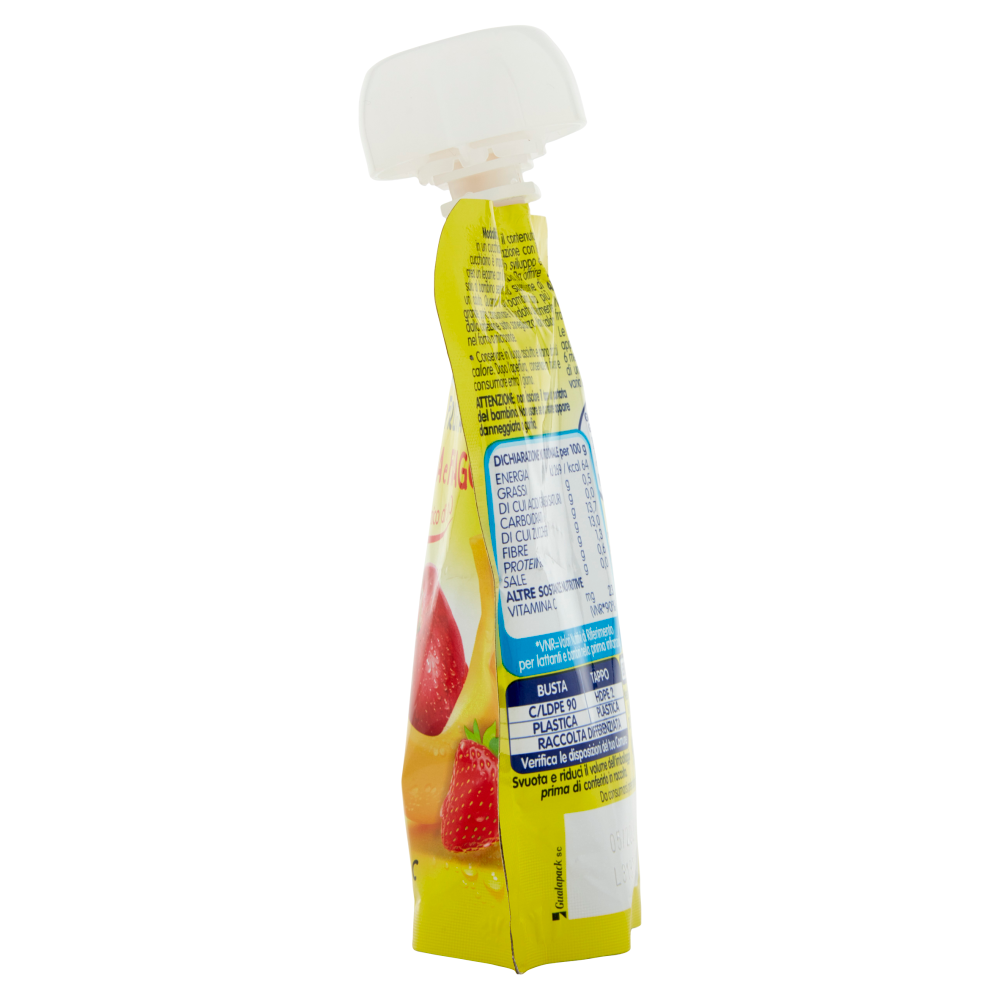 NESTLÉ MIO Merenda da spremere Mela, Banana e Fragola pouch 90 g