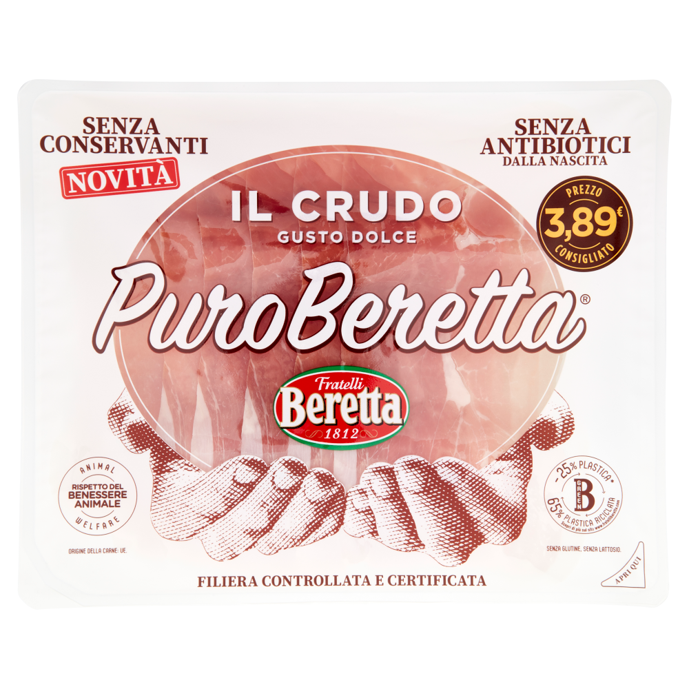 Fratelli Beretta Puro Beretta il Crudo Gusto Dolce 90 g